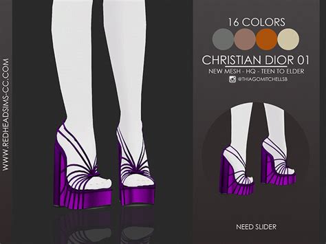 dior heels gold|dior heels sims 4.